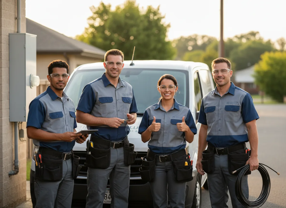 Residential electrical contractor serving homeowners in Columbus Junction, IA